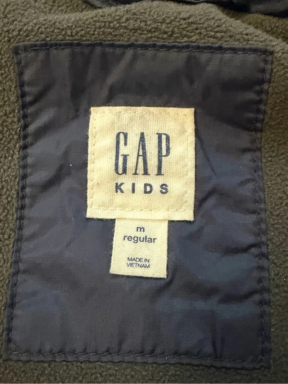 GAP Kid's Navy Quilted Puffer Vest